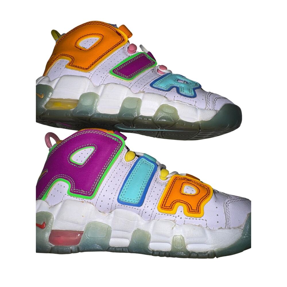 Nike Air More Uptempo Mix n Match Multi 2020 Kids Sneaker 4.5Y women size 6
